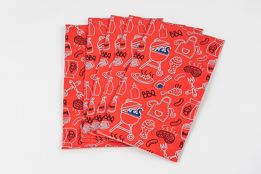 Fun Napkin ธีมอาหาร Fun Napkin ธีมอาหาร